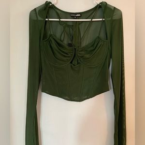 Mesh corset